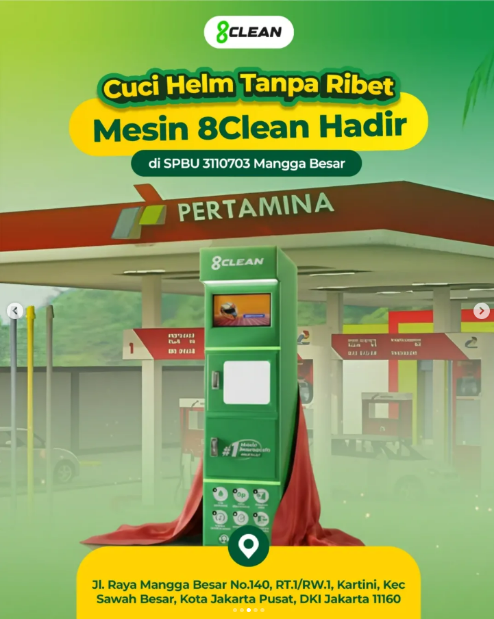 8CLEAN Vending Machine tampilan 4